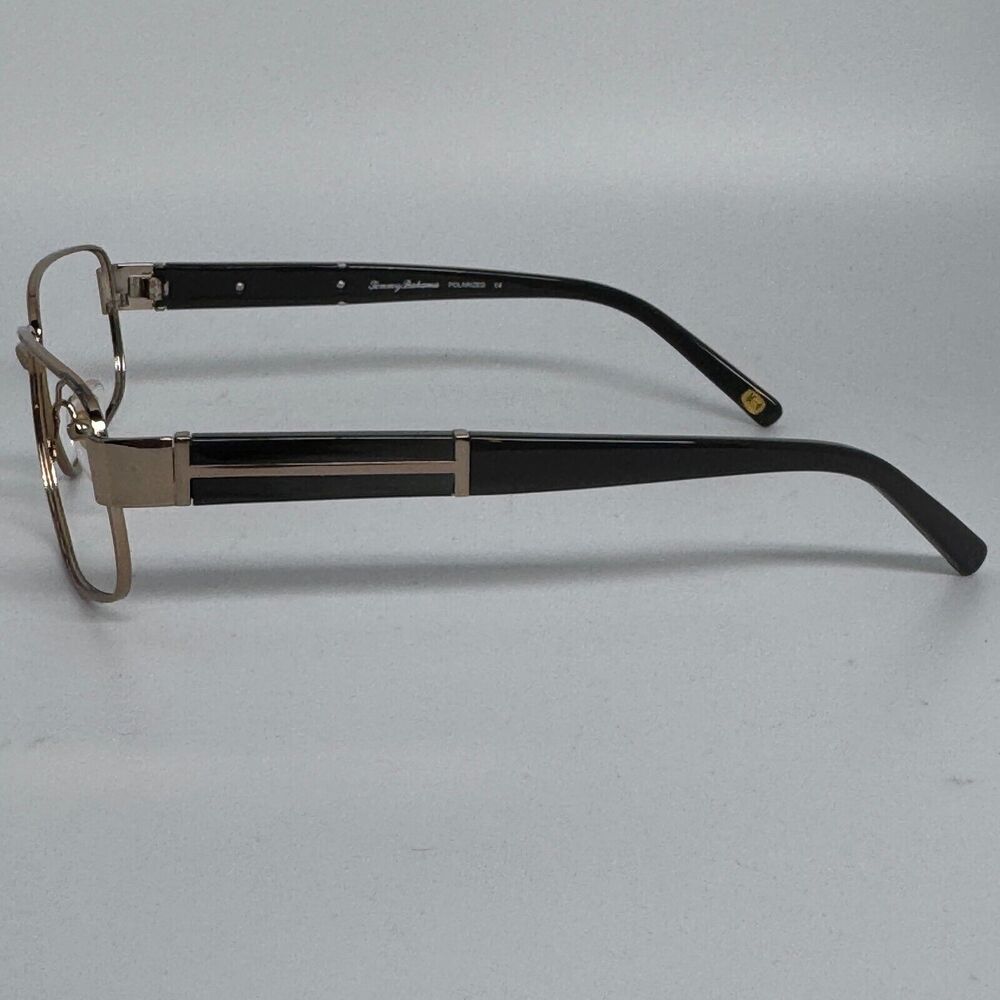 Tommy Bahama Eyeglasses TB5014 Black Gold Rectangle Full‎ Frames H16094 - Picture 2 of 7
